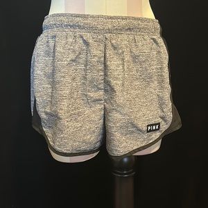 Pink athletic shorts